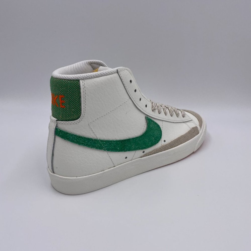 Nike Blazer Mid ' 77 White / Green Womens Shoes - Picture 8 of 8